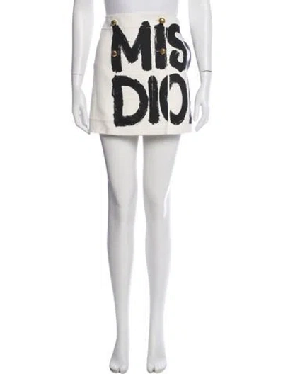Pre-owned Dior 2024 Mini Skirt W/ Tags In Black