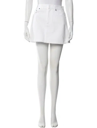 Pre-owned Dior 2024 Mini Skirt In White