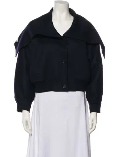Pre-owned Dior 2024 Miss  Fur Jacket In Blue