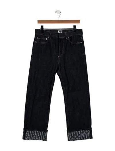Pre-owned Dior 2024 Straight Leg Jeans In Blue