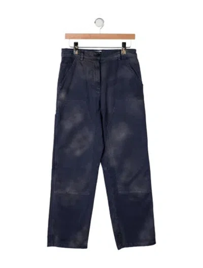 Pre-owned Dior 2024 Straight Leg Pants W/ Tags In Blue