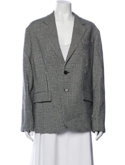 Pre-owned Dior 2024 Virgin Wool Blazer W/ Tags In Neutrals
