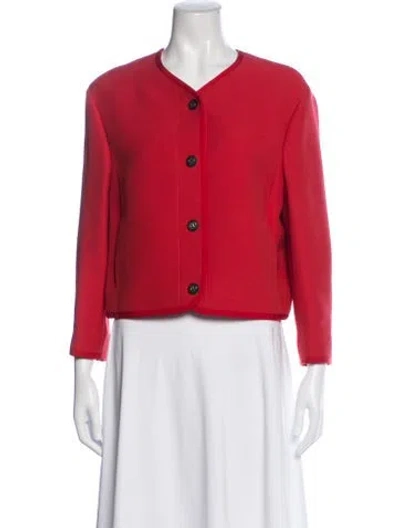 Pre-owned Dior 2024 Wool Jacket W/ Tags In Red