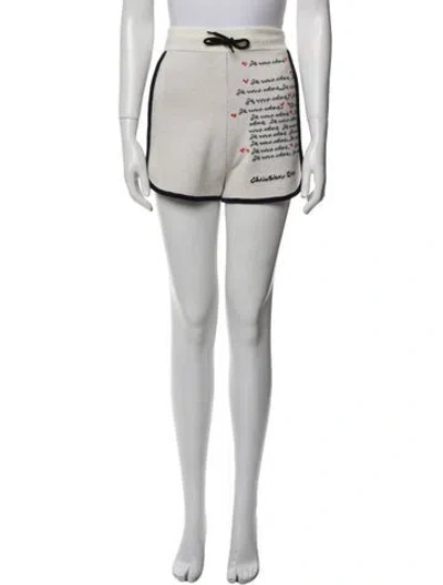 Pre-owned Dior 2024-2025 Mini Shorts In Neutral