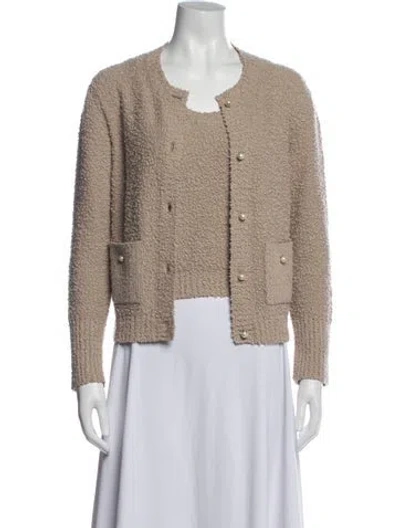 Pre-owned Dior 2025 Crew Neck Sweater In Brown
