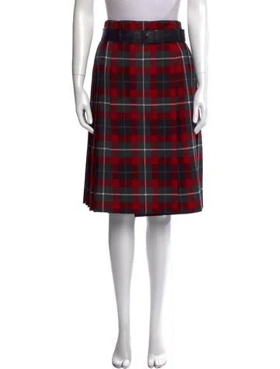 Pre-owned Dior 2025 Knee-length Skirt In Red