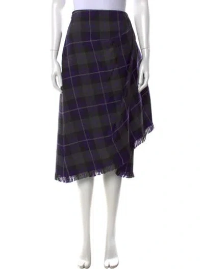 Pre-owned Dior 2025 Midi Length Skirt In Blue