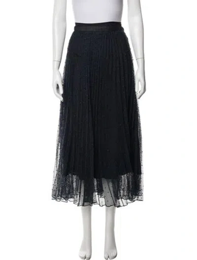 Pre-owned Dior 2025 Midi Length Skirt In Blue