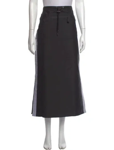 Pre-owned Dior 2025 Midi Length Skirt In Gray