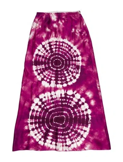 Pre-owned Dior 2025 Midi Length Skirt In Purple
