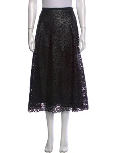 Pre-owned Dior 2025 Midi Length Skirt W/ Tags In Black