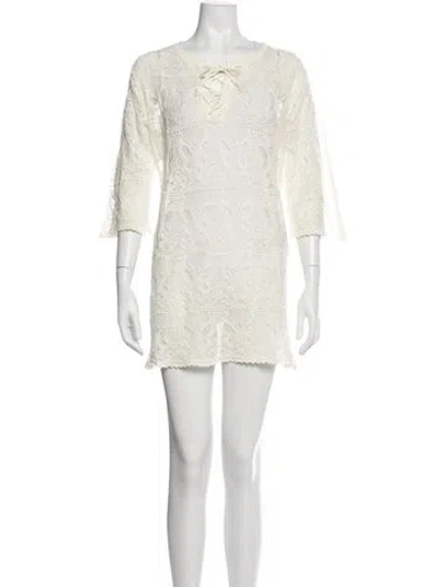 Pre-owned Dior 2025 Mini Dress In Gray