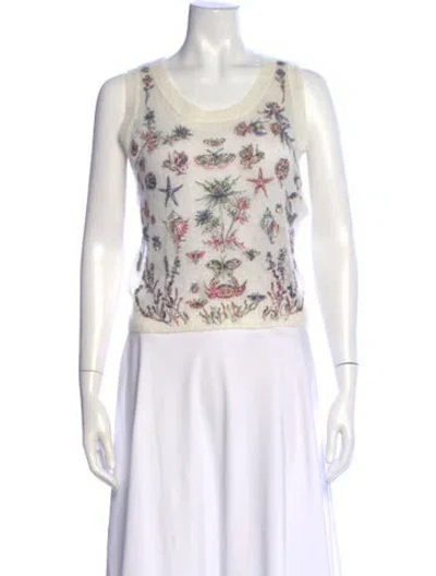 Pre-owned Dior 2025 Silk Sweater In Neutral