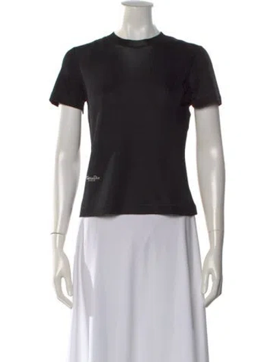 Pre-owned Dior 2025 Silk T-shirt In Black