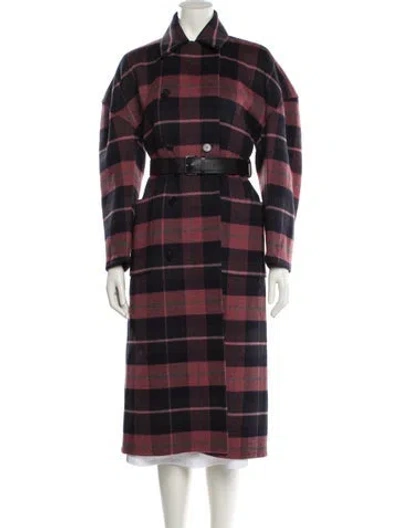 Pre-owned Dior 2025 Virgin Wool Peacoat In Multi