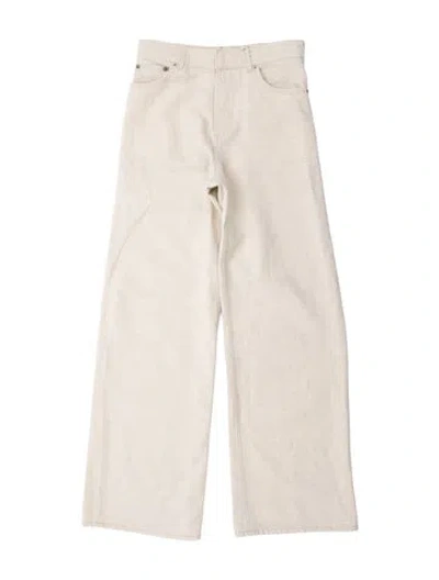 Pre-owned Dior 2025 Wide Leg Pants In White