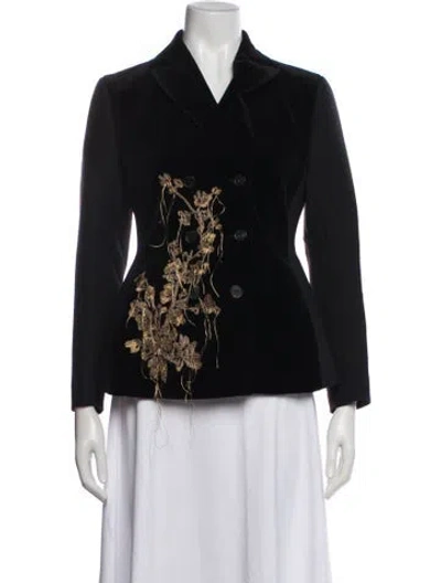 Pre-owned Dior 2025 Wool Blazer W/ Tags In Black