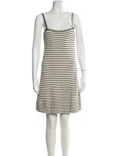 Pre-owned Dior 2026 Mini Dress In Neutrals