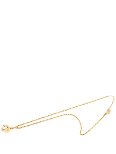 Pre-owned Dior 20th Century Gold Plated Perfume Bottle Pendant Necklace Costume Necklace