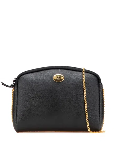 Pre-owned Dior 20th Century Honeycomb Coated Canvas Chain Crossbody Bag