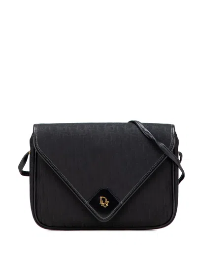 Pre-owned Dior 20th Century Oblique Canvas Flap Crossbody Bag