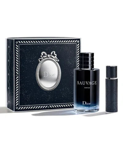 Dior 2-piece Sauvage Parfum Gift Set In No Color