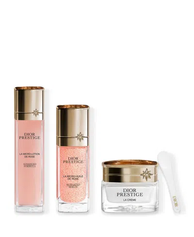 Dior 3-pc. Prestige Exceptional Micro-nutritive & Repairing Skincare Set In No Color