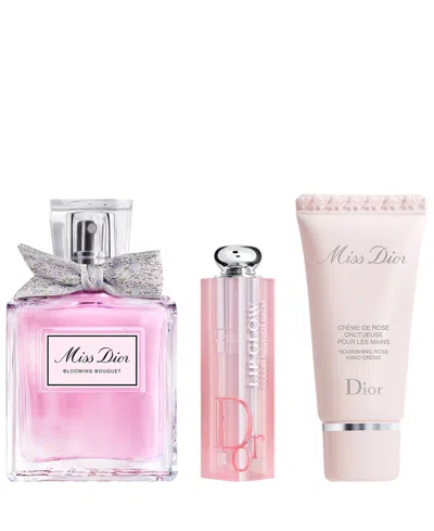 Dior 3-pc. Miss  Blooming Bouquet Eau De Toilette Lifestyle Gift Set In White