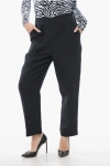 Dior 3-pocketed Cropped Fit Wool Blend Pants