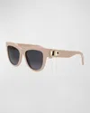 Dior 30montaigne B41 54mm Butterfly Sunglasses In Brown