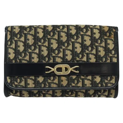 Pre-owned Dior 30 Montaigne Beige Canvas Shoulder Bag ()