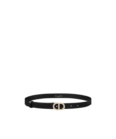 Dior 30 Montaigne Belt In Black