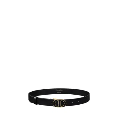 Dior 30 Montaigne Belt In Black