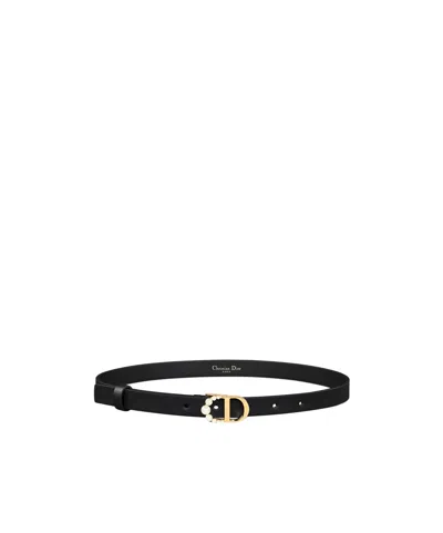 Dior 30 Montaigne Belt In Black