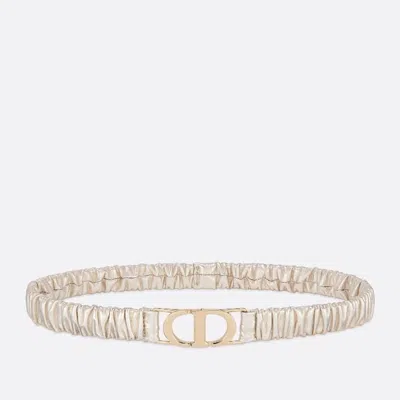 Dior 30 Montaigne Belt For Women In Nude