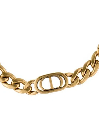 Pre-owned Dior 30 Montaigne Choker Necklace, 17" In Multi