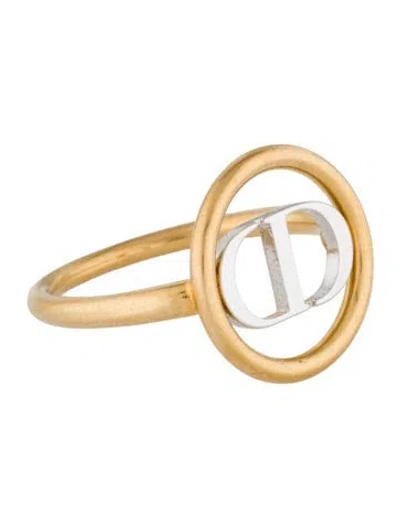 Pre-owned Dior 30 Montaigne Cocktail Ring In Multi