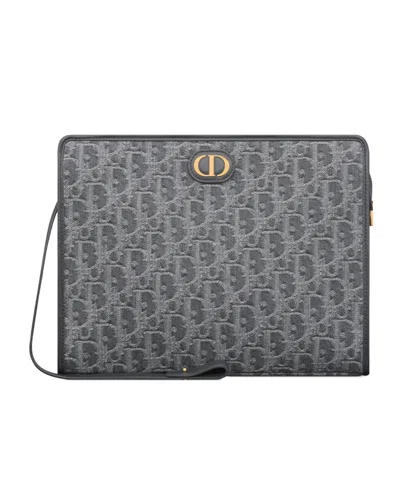 Dior 30 Montaigne Dea Pouch In Gray