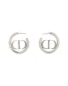 Dior 30 Montaigne Hoop Earrings (authentic Pre-loved) In Metallic