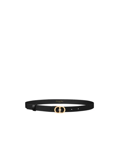 Dior 30 Montaigne Jolie Belt In Black