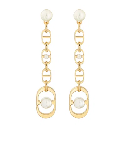 Dior 30 Montaigne Jolie Earrings In Yellow