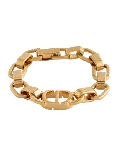 Pre-owned Dior 30 Montaigne Link Bracelet, 6" In Multi