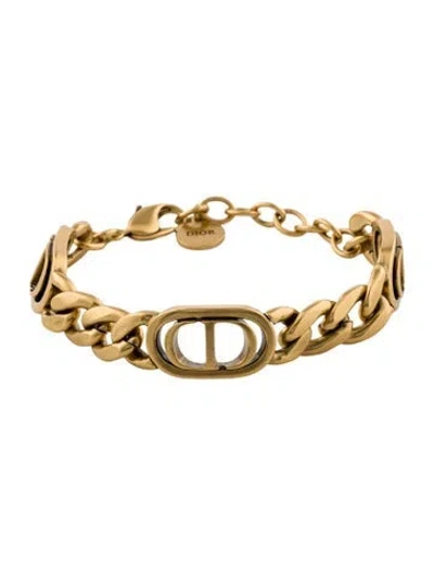 Pre-owned Dior 30 Montaigne Link Bracelet, 8" In Multi