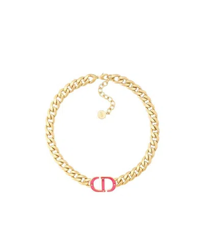 Dior 30 Montaigne Necklace In Yellow
