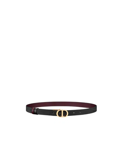 DIOR 30 MONTAIGNE REVERSIBLE BELT