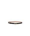 Dior 30 Montaigne Reversible Belt In Black