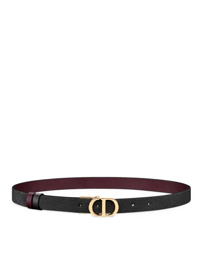 DIOR 30 MONTAIGNE REVERSIBLE BELT
