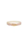 Dior 30 Montaigne Reversible Belt In Nude