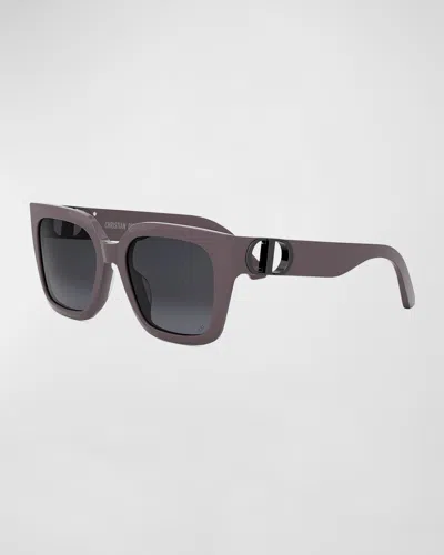 Dior 30 Montaigne S8u Sunglasses In Grey Gradient Smoke