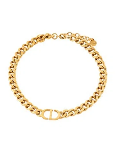 Pre-owned Dior 30 Montaigne Short Necklace, 17.5" In Multicolor